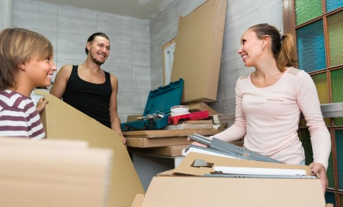 Secure and tidy long-term storage space in Motspurpark