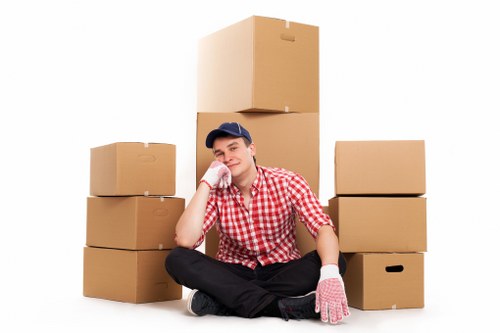 Organised student storage solution in Motspurpark for term breaks