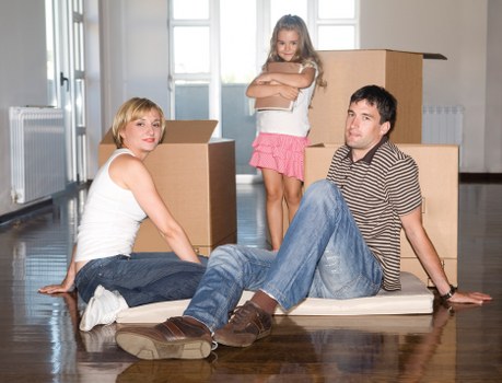 Careful packing and loading for a Motspurpark small removals job